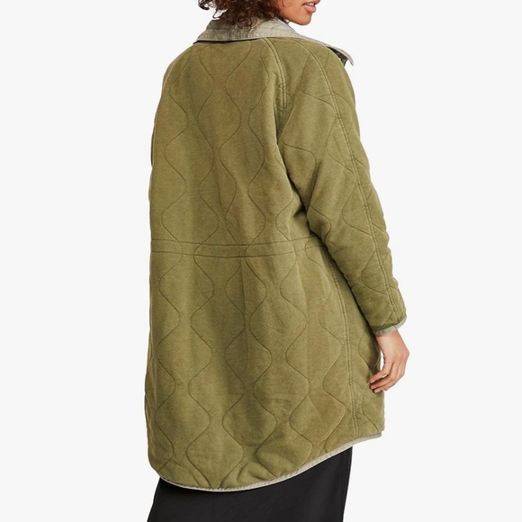 Free People Puffed Out Reversible Dolman jacket - Picture 4 of 8